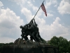 Statue basierend auf Rosenthals Foto, Arlington War Memorial, Frontansicht © Flickr/cliff1066