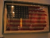 Die originale Flagge aus Iwo Jima im National Museom of the Marine Corps © Flickr/Digital Shotgun